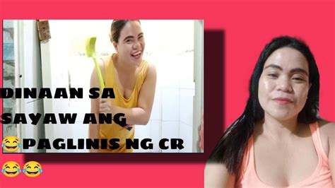 Dinaan Sa Sayaw 😂🤣ang Paglinis Ng Cr Maria Aragon Youtube