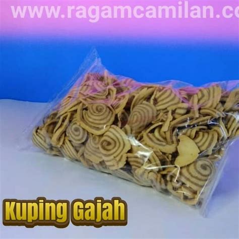 Jual Kuping Gajah Kue Kuping Gajah Camilan Roti Kuping Gajah