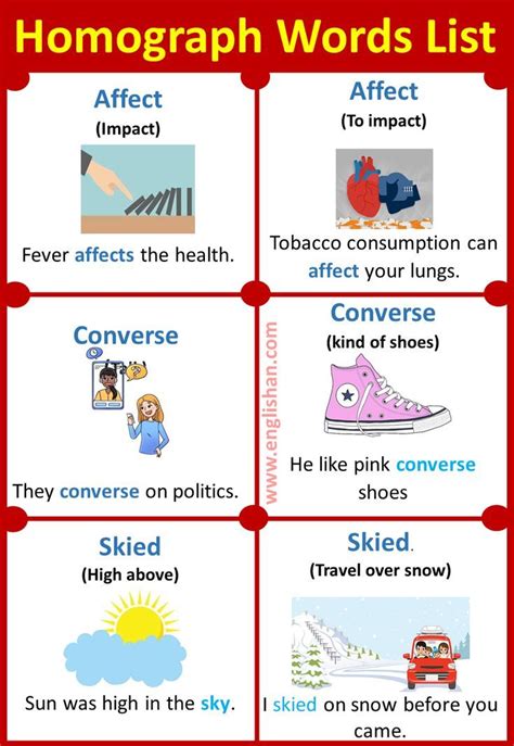 Homograph All You Need To Know About Homographs With Useful Examples