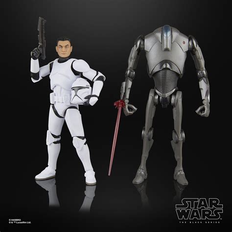 Star Wars The Black Series Phase I Clone Trooper Super Battle Droid