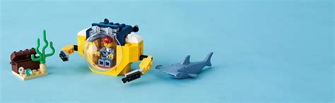 Amazon.com: LEGO City Ocean Mini-Submarine 60263, Underwater Playset ...