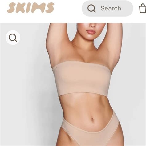 SKIMS Intimates Sleepwear Skims For Everybody Bandeau In Clay