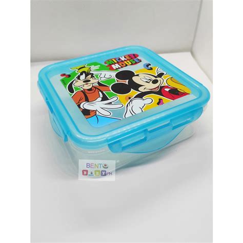 Mickey Mouse Minnie Bento Box Lunch Box Snack Box Shopee Philippines