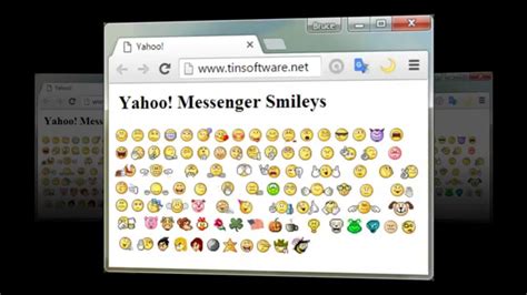 Yahoo Emoticons