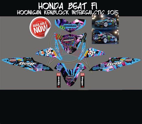 Stiker Body Motor Beat Roda2Part