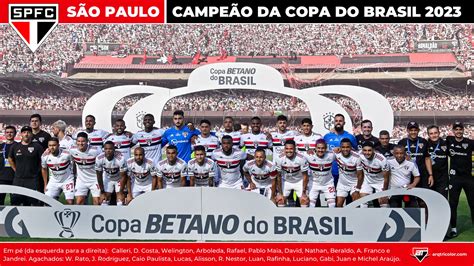 Baixe O P Ster Exclusivo Do S O Paulo Campe O Da Copa Do Brasil