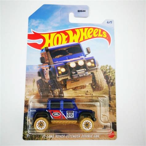 Машинка коллекционная Mattel Hot Wheels GDG44 15 LAND ROVER DEFENDER DOUBLE CAB купить с