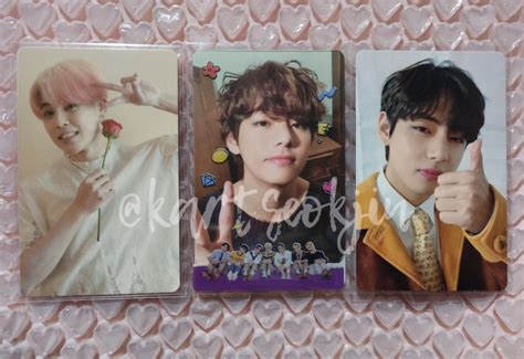 Bts Jimin Memo Dvd Pc Taehyung V Deco Kit Rpc V Be Essential Pob