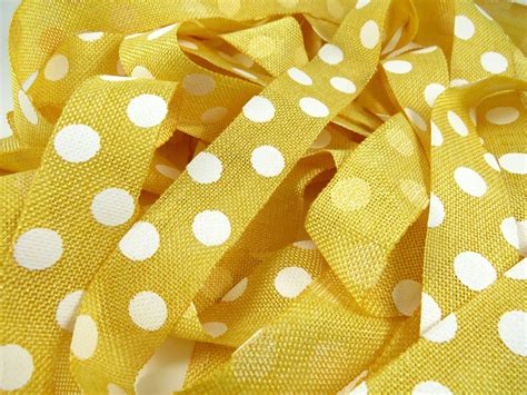 Mm Polka Dot Faux Burlap Ribbon Berties Bows Per Metre