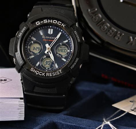 Hodinky Casio G Shock Awg M Sb Aer Aukro