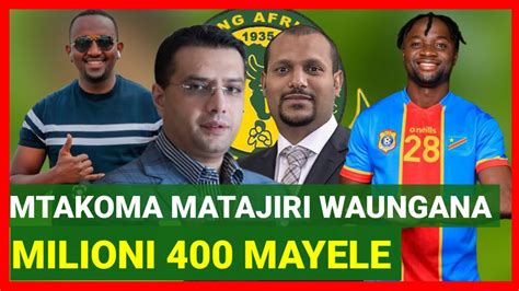 MATAJIRI YANGA WAUNGANA WAPANDA DAU KWA MAYELE MILIONI 400 ZIMEFIKA