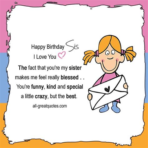 The 21 Best Ideas for Funny Sister Birthday Poems – Home, Family, Style ...