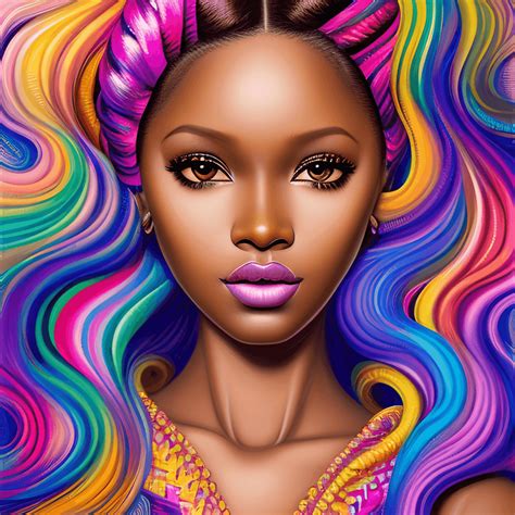 Goddess Of Brown Skin · Creative Fabrica