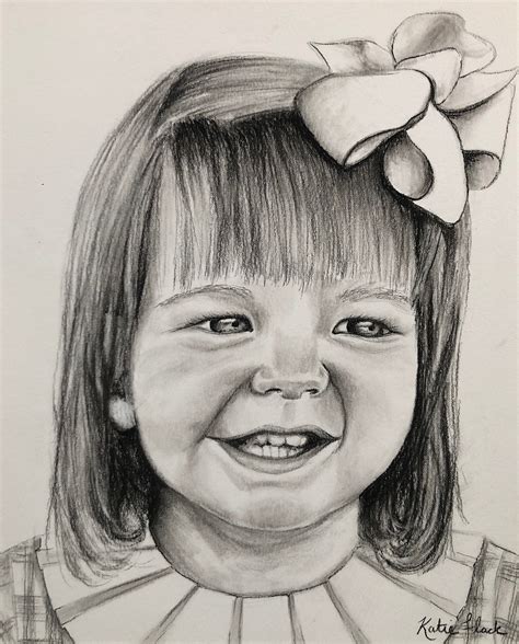 custom hand drawn portraits etsy
