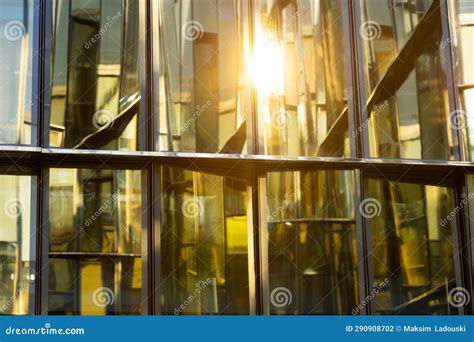 New Glass office building stock photo. Image of tower - 290908702