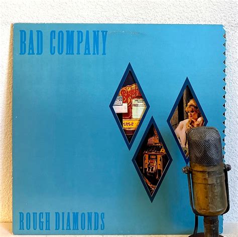 Bad Company Vinyl Rough Diamonds Record Lp 1980s Classic Rock And Roll