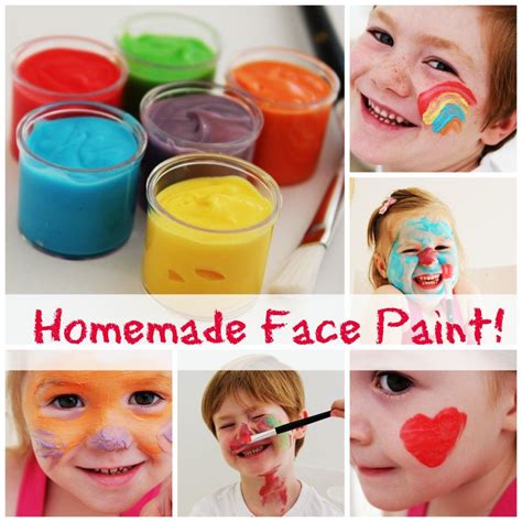 Home Made Face Paint More Homemade Face Paints Homemade Paint