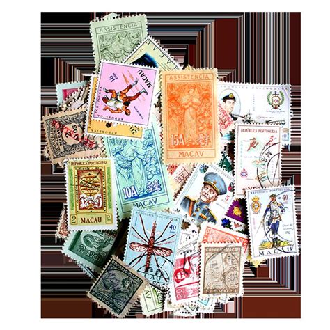 50 Different Macau Postage Stamps Jamestown Stamp Company Inc