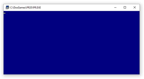 ms dos     run  dos application  fullscreen