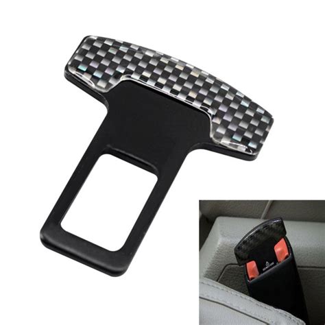 Universal Vehicle Safety Car Seat Belt Alarm Stopper Alloy Buckle