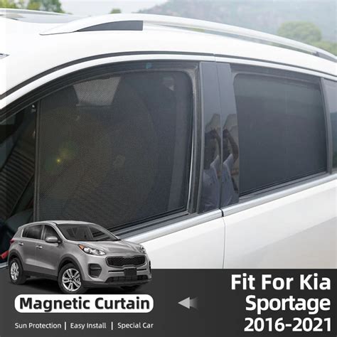 For Kia KX5 Sportage QL 2016 2021 MK4 Magnetic Car Window Curtains