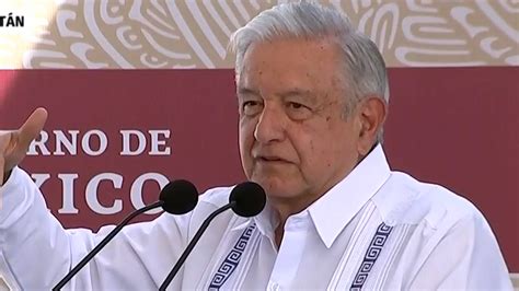 El principal problema de México era la corrupción AMLO en Yucatán