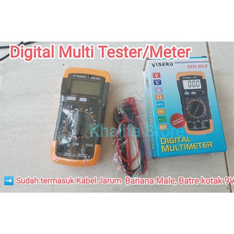 Jual Digital Kabel Jarum Alat Pengukur Tegangan Arus Dll Multitester