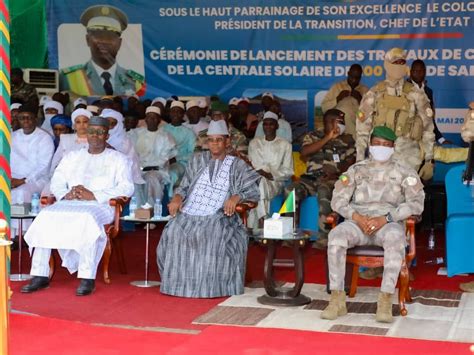 Le président Assimi Goïta a officiellement posé la première pierre de