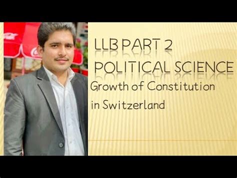 Llb Part Pol Sci Growth Of Swiss Constitution Youtube