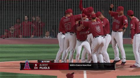 Mlb The Show Albert Pujols Th Career Home Run Youtube