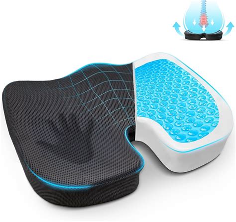 Hapiclody Memory Foam Seat Cushion For Pressure Relief Long Sitting