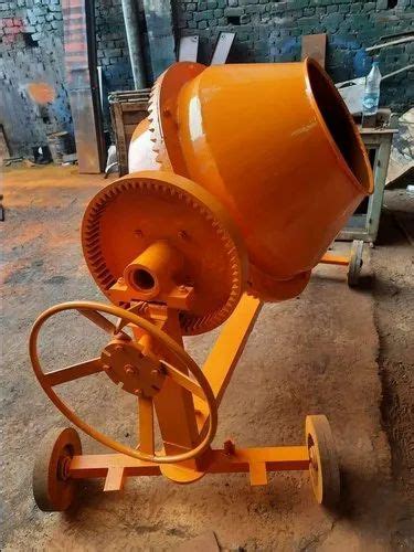 Cromption Hp Singal Phase Electric Half Bag Concrete Mixer Machine