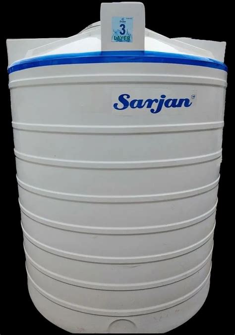 Sarjan L White Triple Layered Water Tanks At Rs Piece In