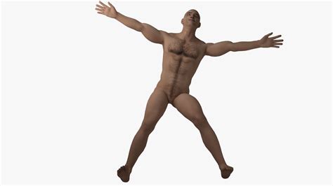Bill Nude Man 3D Model 249 Ma Fbx Obj Free3D