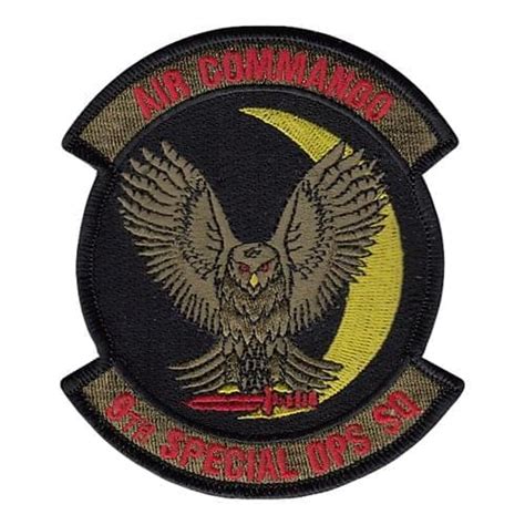 9 Sos Custom Patches 9th Special Operations Squadron Patches