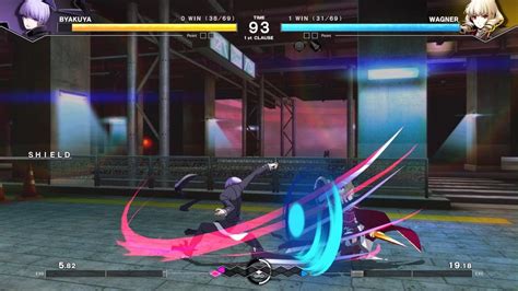 UNDER NIGHT IN BIRTH II Sys Celes Byakuya Vs Wagner CPU V CPU YouTube