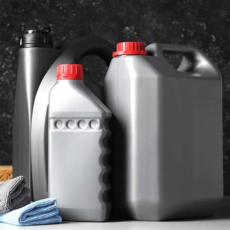 Car cleaning products, canisters with motor oil and microfiber fabric ...