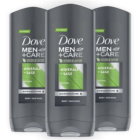 Pachet X Gel De Dus Dove Men Care Minerals Sage Ml Emag Ro