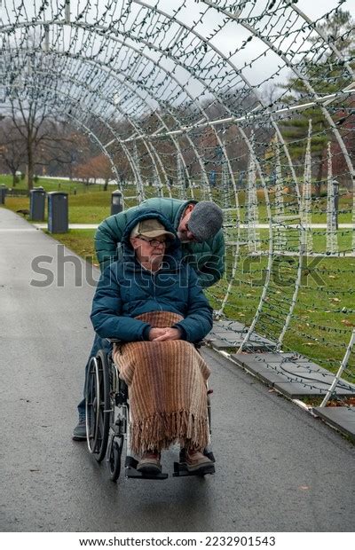 Elderly Gay Man Leans Talk His Stock Photo Shutterstock