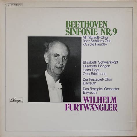 Ludwig Van Beethoven Wilhelm Furtw Ngler Sinfonie Nr Vinyl