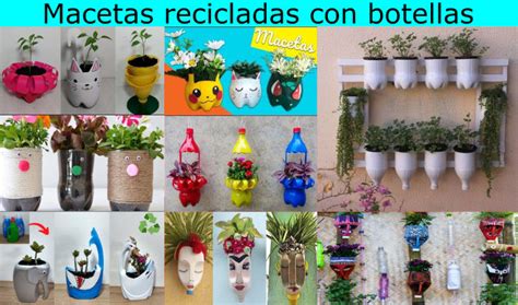 66 Macetas Recicladas Grandes fáciles y económicas