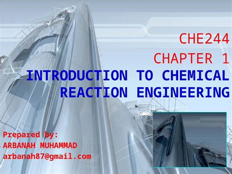 Pptx Chapter 1 Introduction To Chemical Reaction Dokumen Tips