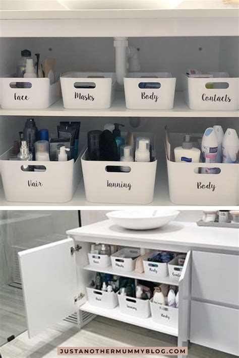 bathroom cupboard storage ideas - Susy Covert