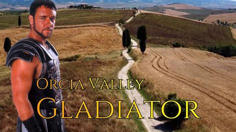 Il Gladiatore In Val D Orcia Pienza San Quirico D Orcia YouTube