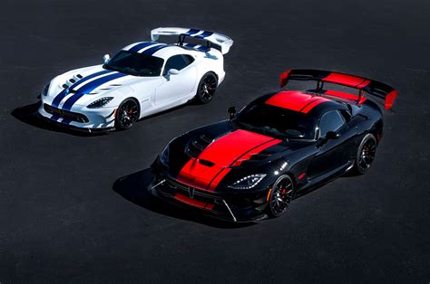 Dodge Viper Celebrates End Of Production With Five Special Editions