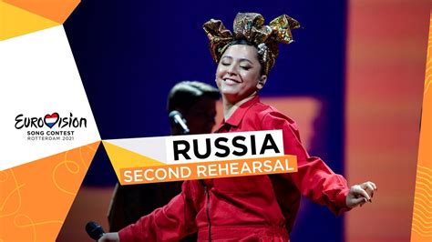 Manizha Russian Woman Second Rehearsal Russia Eurovision