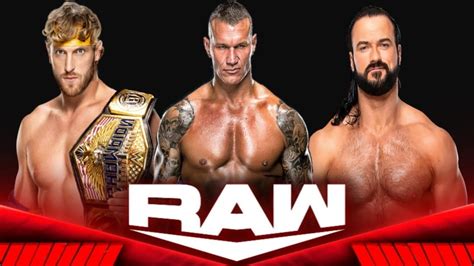 Drew Mcintyre Vs Randy Orton Vs Logan Paul Triple Threat Match Wwe