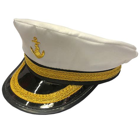 Sailor Captain Hat Sailor Men Women Costume Cosplay Dress-up Costume ...