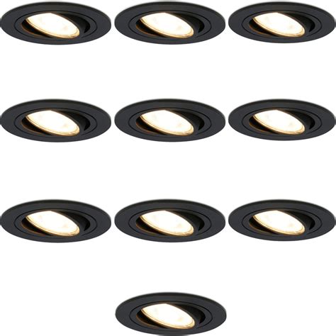 Set Of Dimmable Led Downlights Miro Watt With Spot