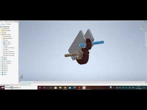 Gear Train Design Using Autodesk Inventor Project Assignment For